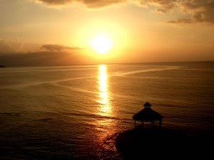 The Amazing sunset at Secrets Wild Orchid The Amazing sunset at Secrets Wild Orchid