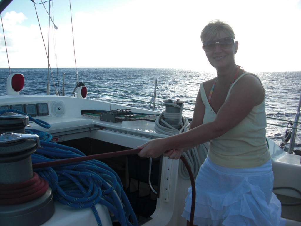 Pulling in the sails