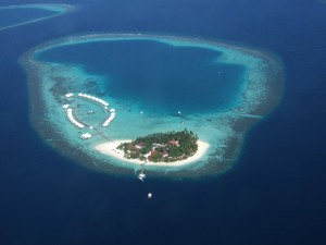 Athuruga from the Sea Plane
