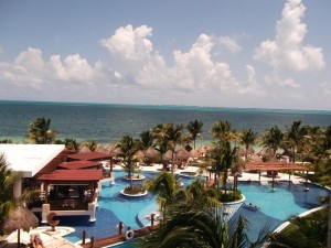 The view at Excellence Playa Mujeres The view at Excellence Playa Mujeres