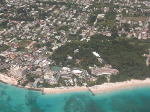 Barbados from the Air (South coast) Barbados from the Air (South coast)