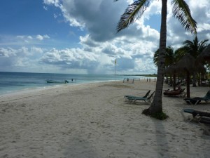 The beautiful beach at Dreams Tulum The beautiful beach at Dreams Tulum