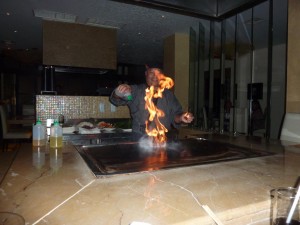 Teppanyaki at Occidental Royal Hideaway Teppanyaki at Occidental Royal Hideaway