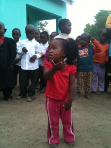 A little star in the making